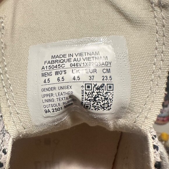 ⭐Converse Chuck 70 National Suede Snake Print Platform 6.5 Womens Shoes A15045C⭐ - Picture 12 of 15